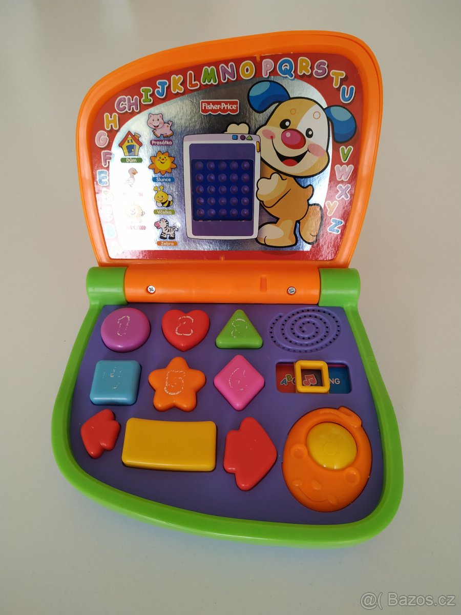 Fisher-Price Dvojjazyčný svítící notebook - 2