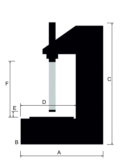 Stolní hydraulický lis 10 tun - 2