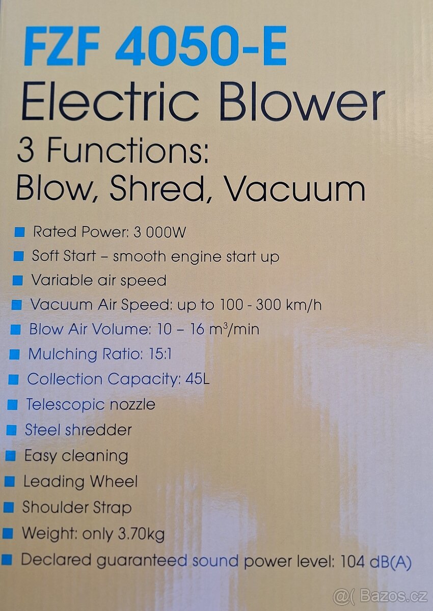 Zahradní vysavač / fukar - 2