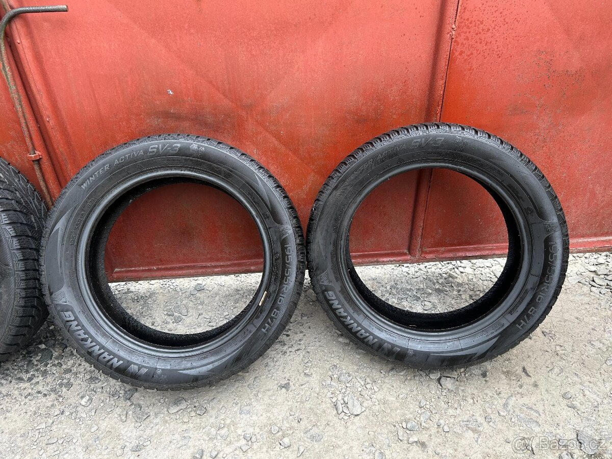 Prodám gumy 195/55/16 Nokian - 2