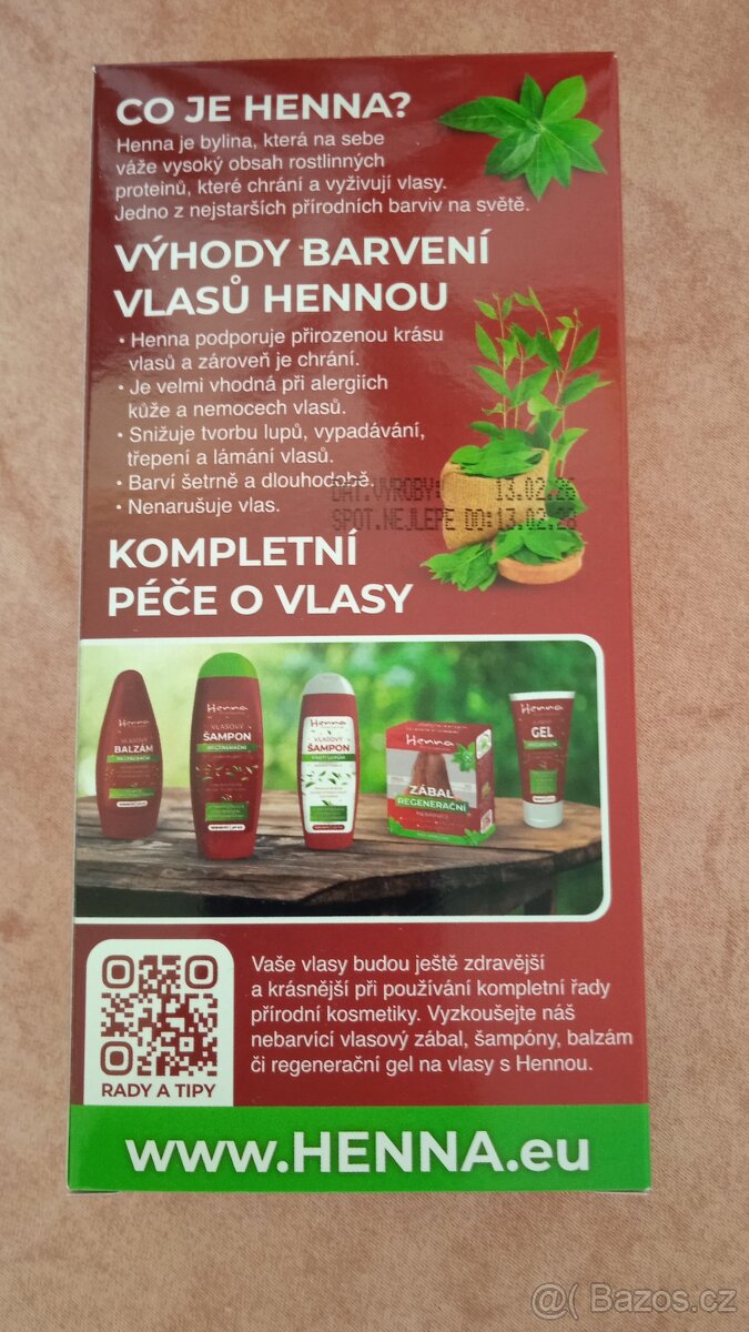 Nová Henna na vlasy - 2