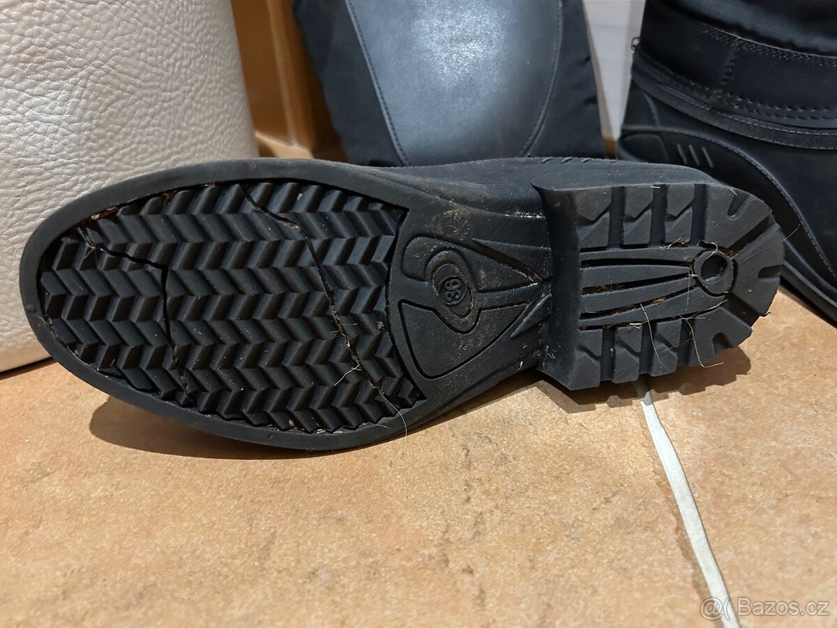 Zimni jezdecke vysoké boty KERBL vel. 36 - 2