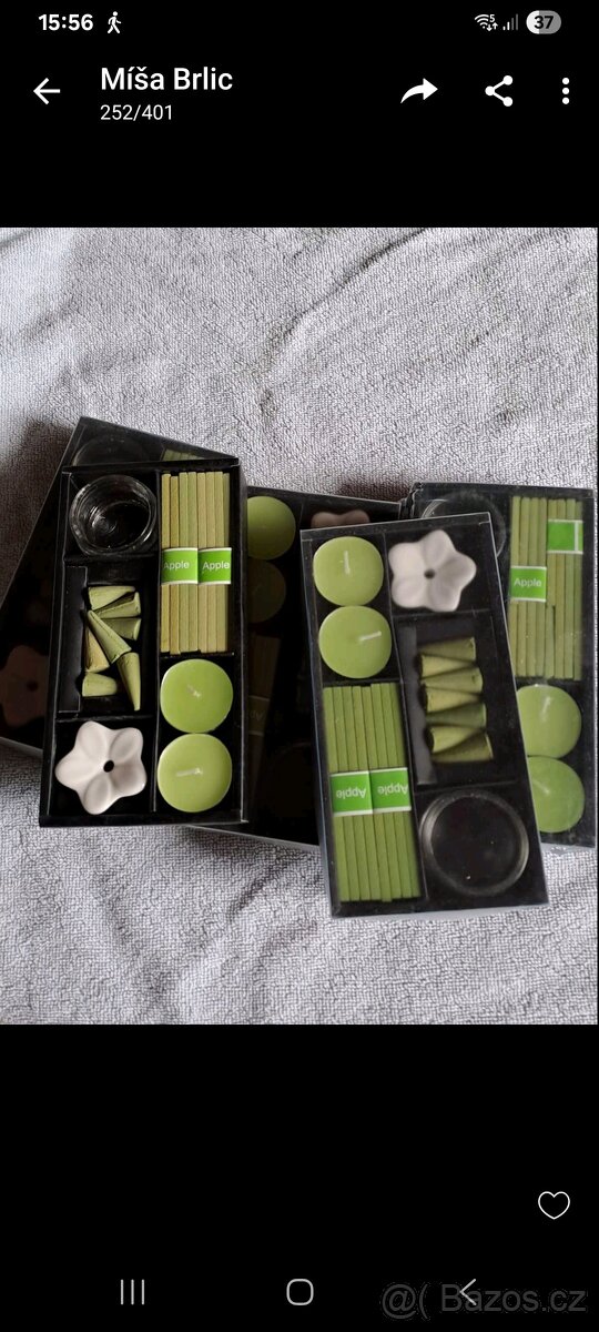 Vánoční kazeta svíček - 2