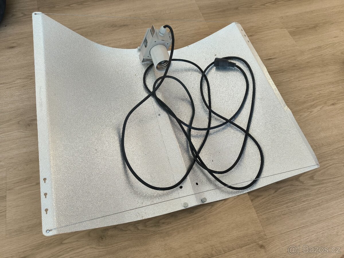 Světelný set: sodíková výbojka 600W + předřadník + stínidlo - 2