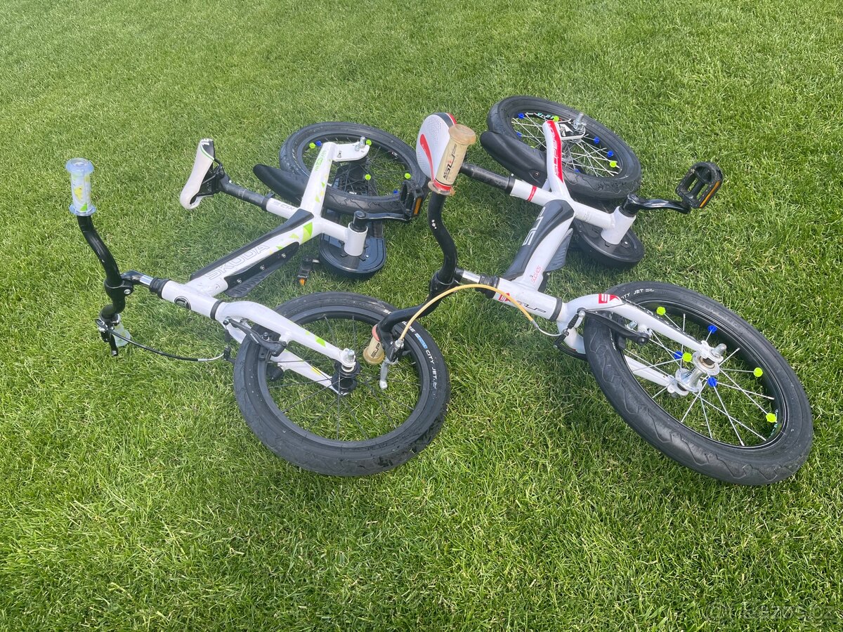 2 Dětská kola 16" superior - 2