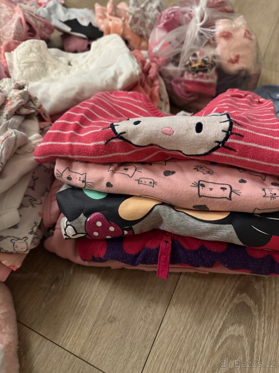 Balík věcí pro holčičku vel 74-86 - 2