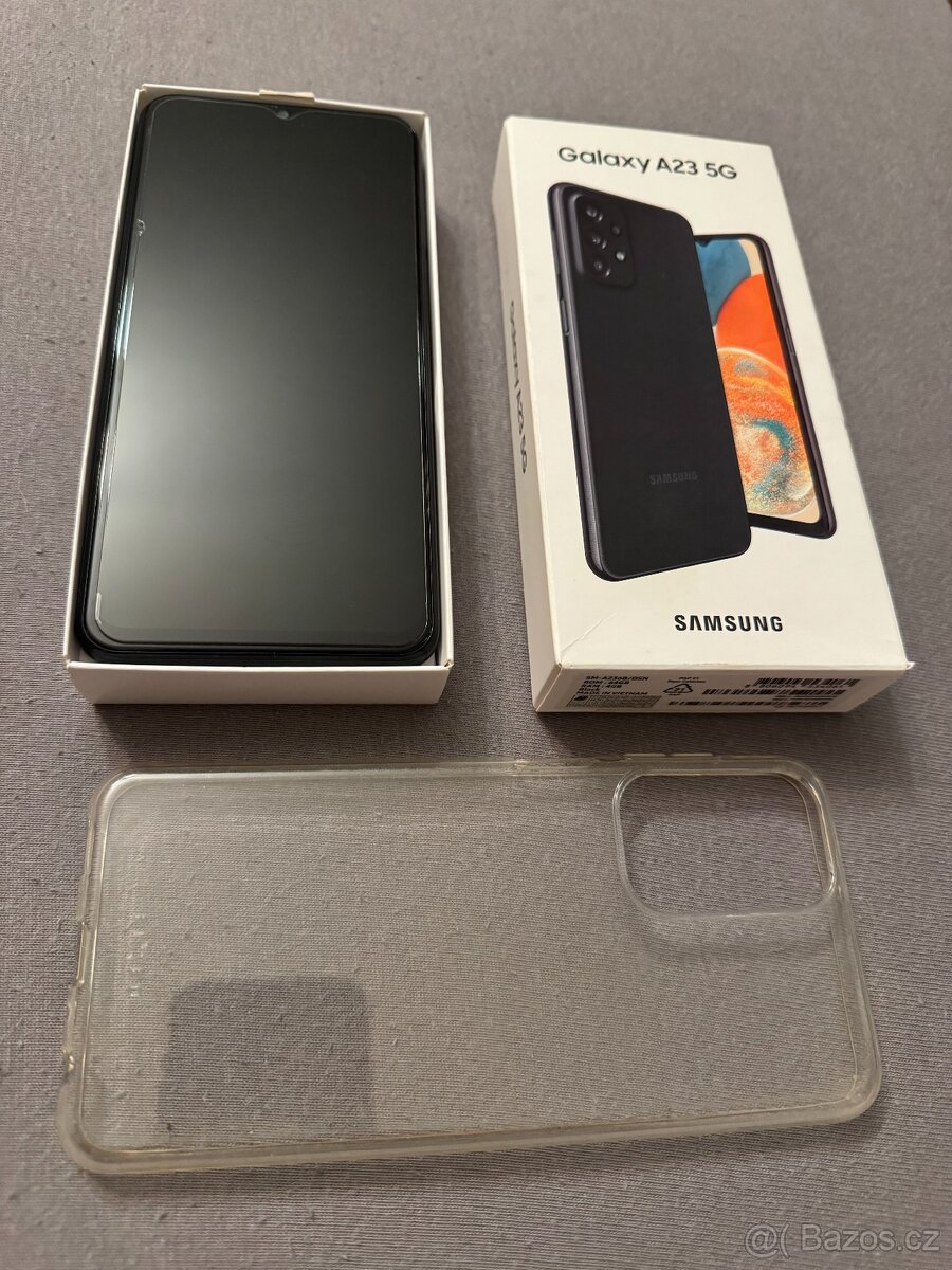 Samsung A23 5G, 64GB/4GB,perfektní stav,kompletní balení.... - 2