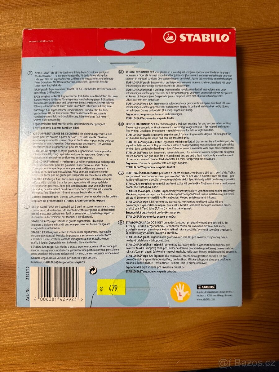 dárková psací sada Stabilo pro leváka, nová - 2