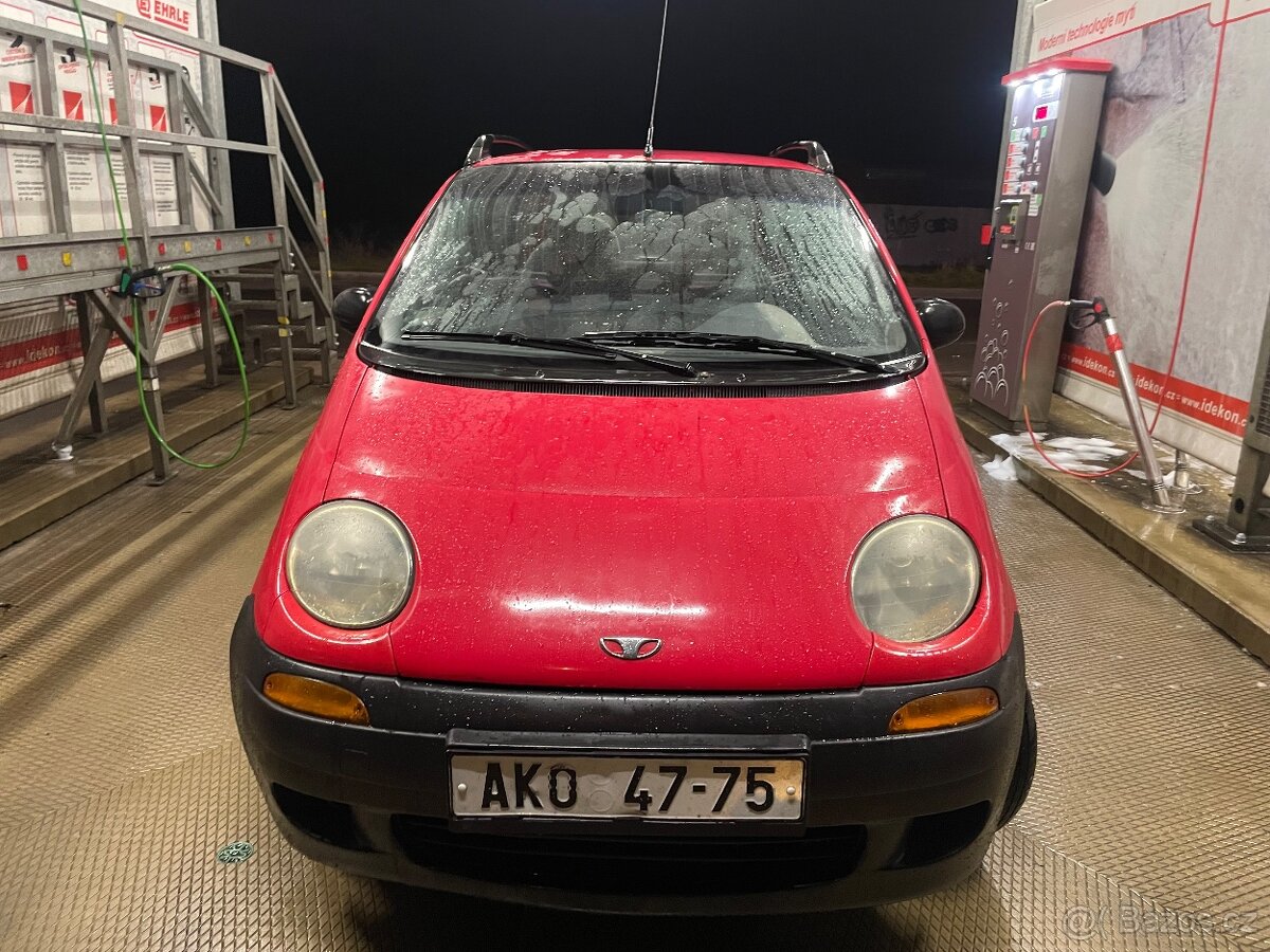 Daewoo Matiz 0.8l. Najeto 47 tis.km. 2.majitel. Koupeno v ČR - 2