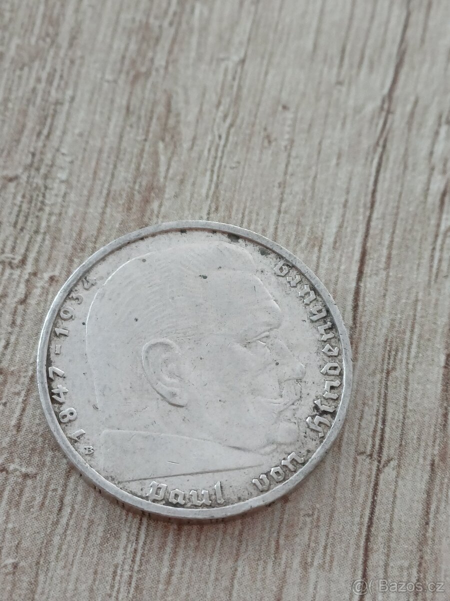 2 marka 1938 B č.2 - 2