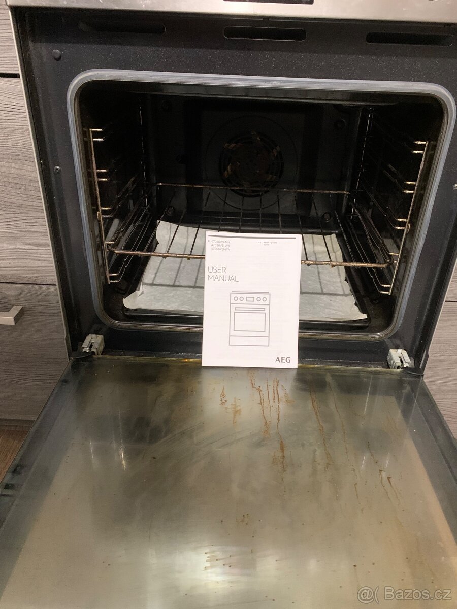 Sporák AEG nerez - 2
