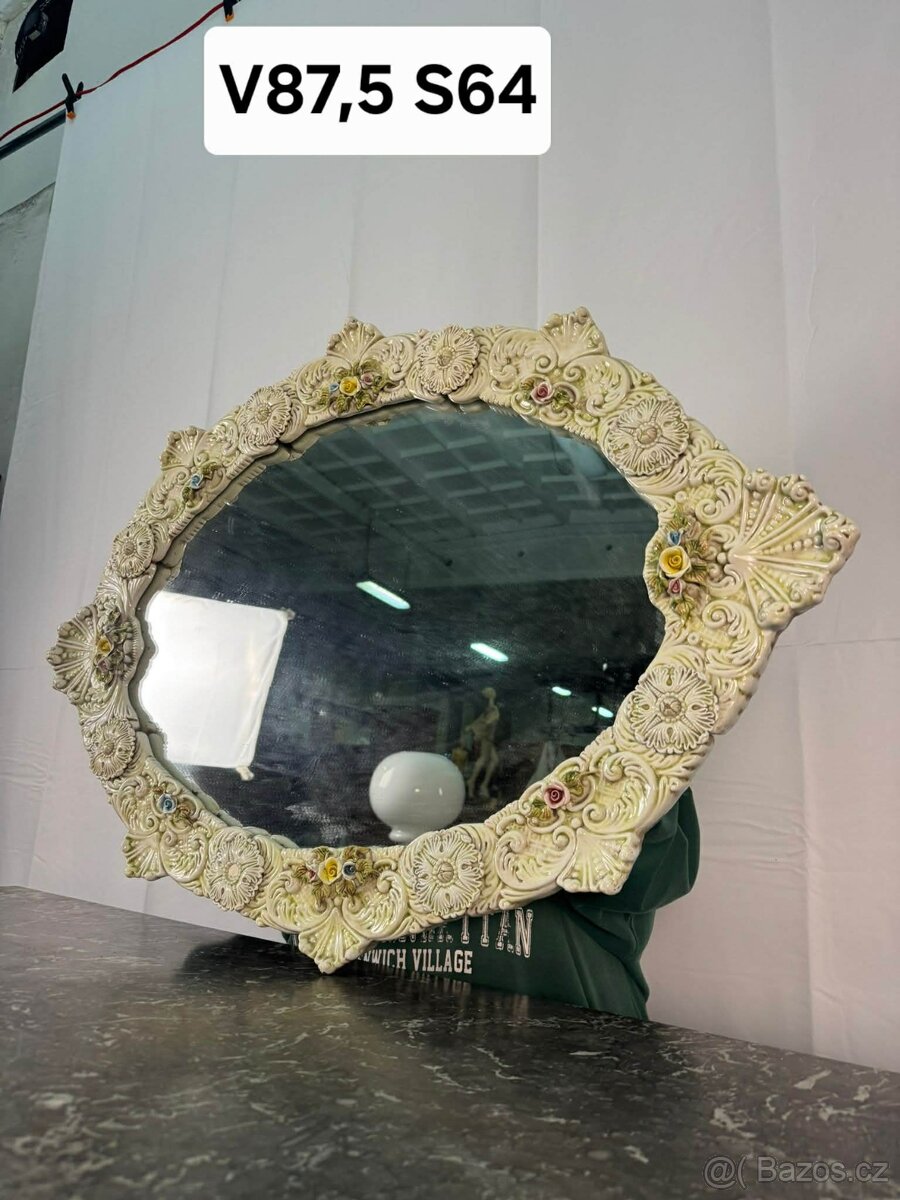 Porcelánové zrcadlo - 2