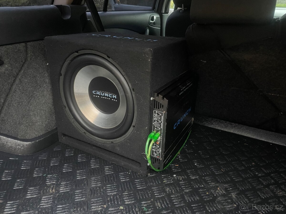 Rádio a subwoofer crunch - 2