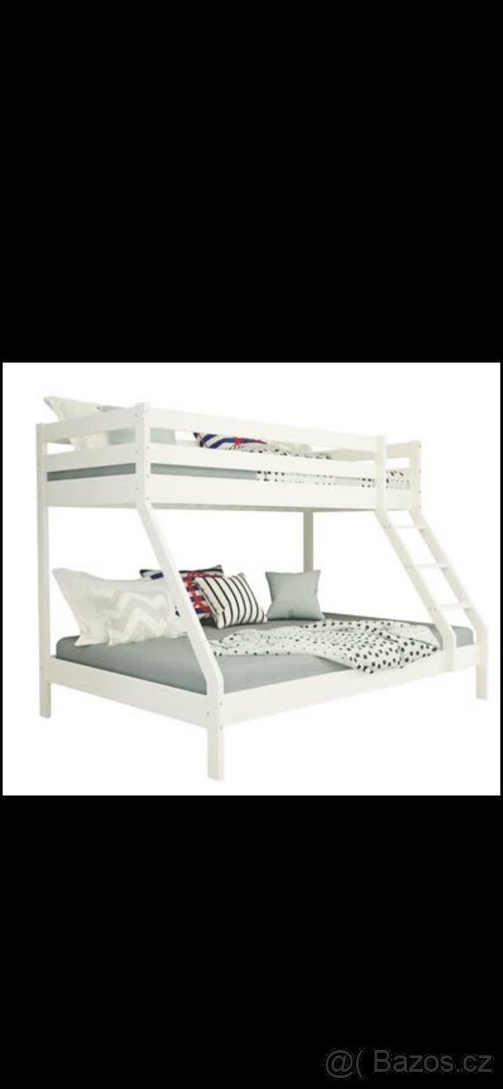 Dětská patrová postel z masivu - 2