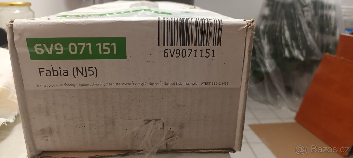 Příčný střešní nosič Fabia III Combi - 2