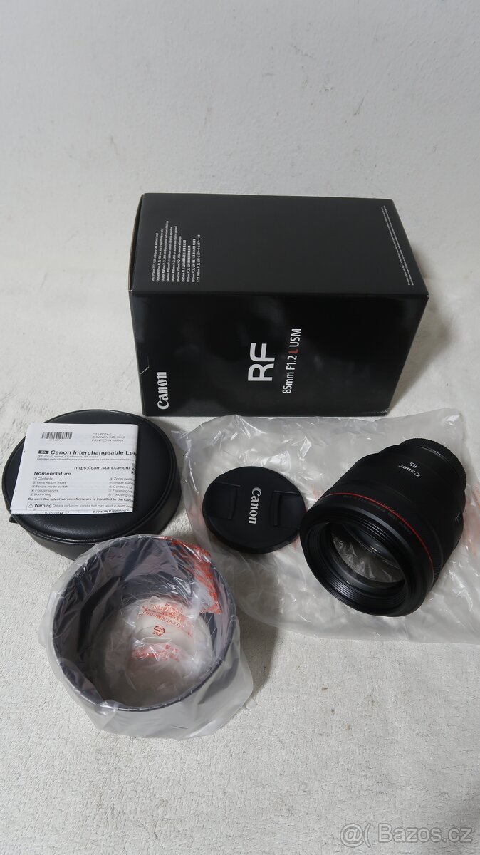 CANON RF 85f1,2 L USM - 2