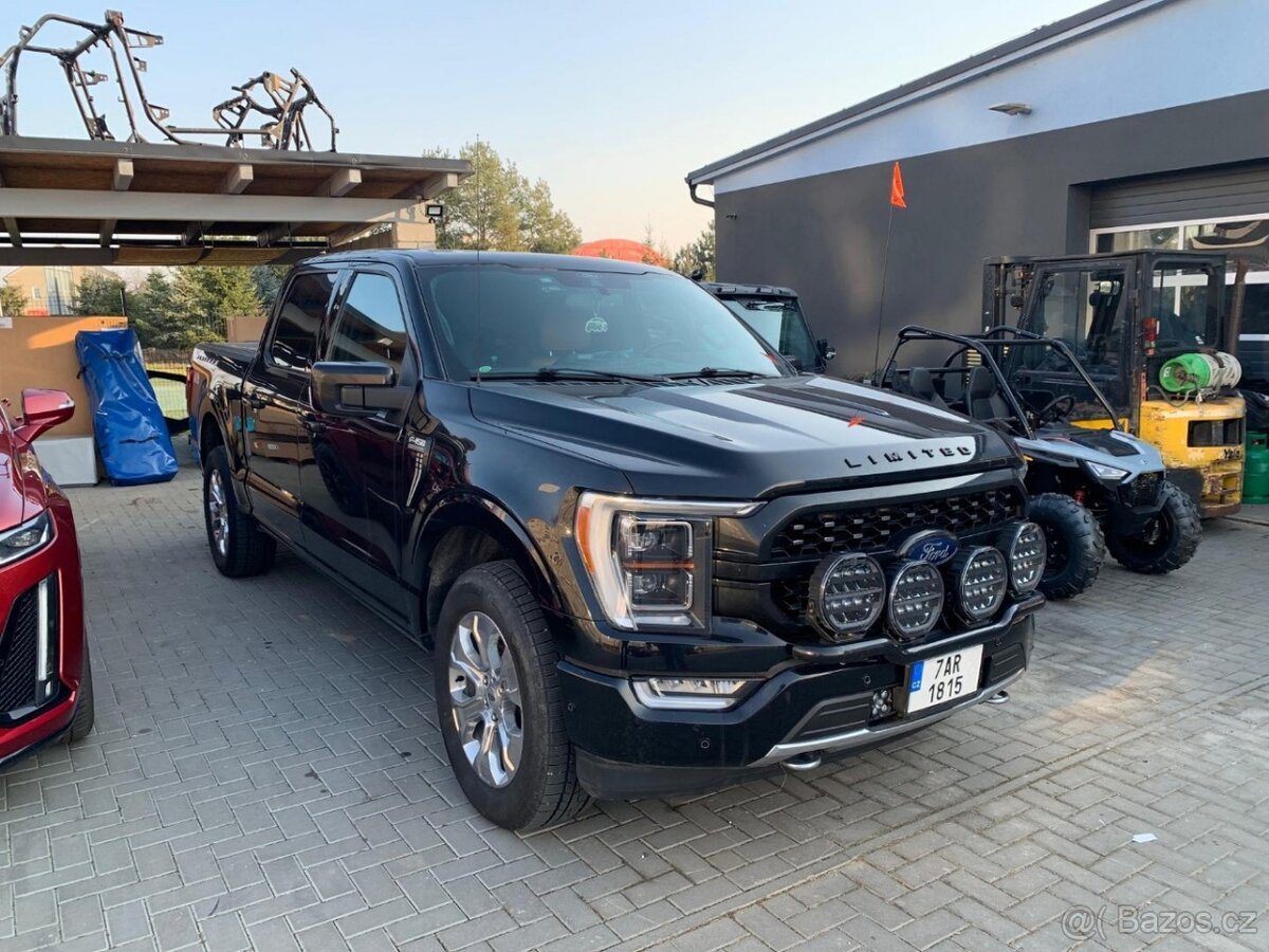 FORD F150 AWD . 5,0V8 , koupeno v ČR , PLATINUM /0256/