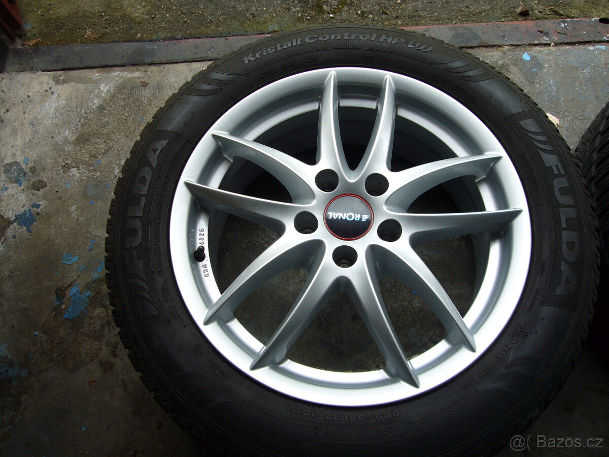 ALU KOLA RONAL VW-ŠKODA-SEAT-AUDI 17" 5x112 7" et-45 - 2