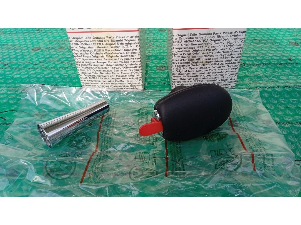 rukojeť řadící páky kůže Škoda Fabia I (6Y) automat 1J171313 - 2
