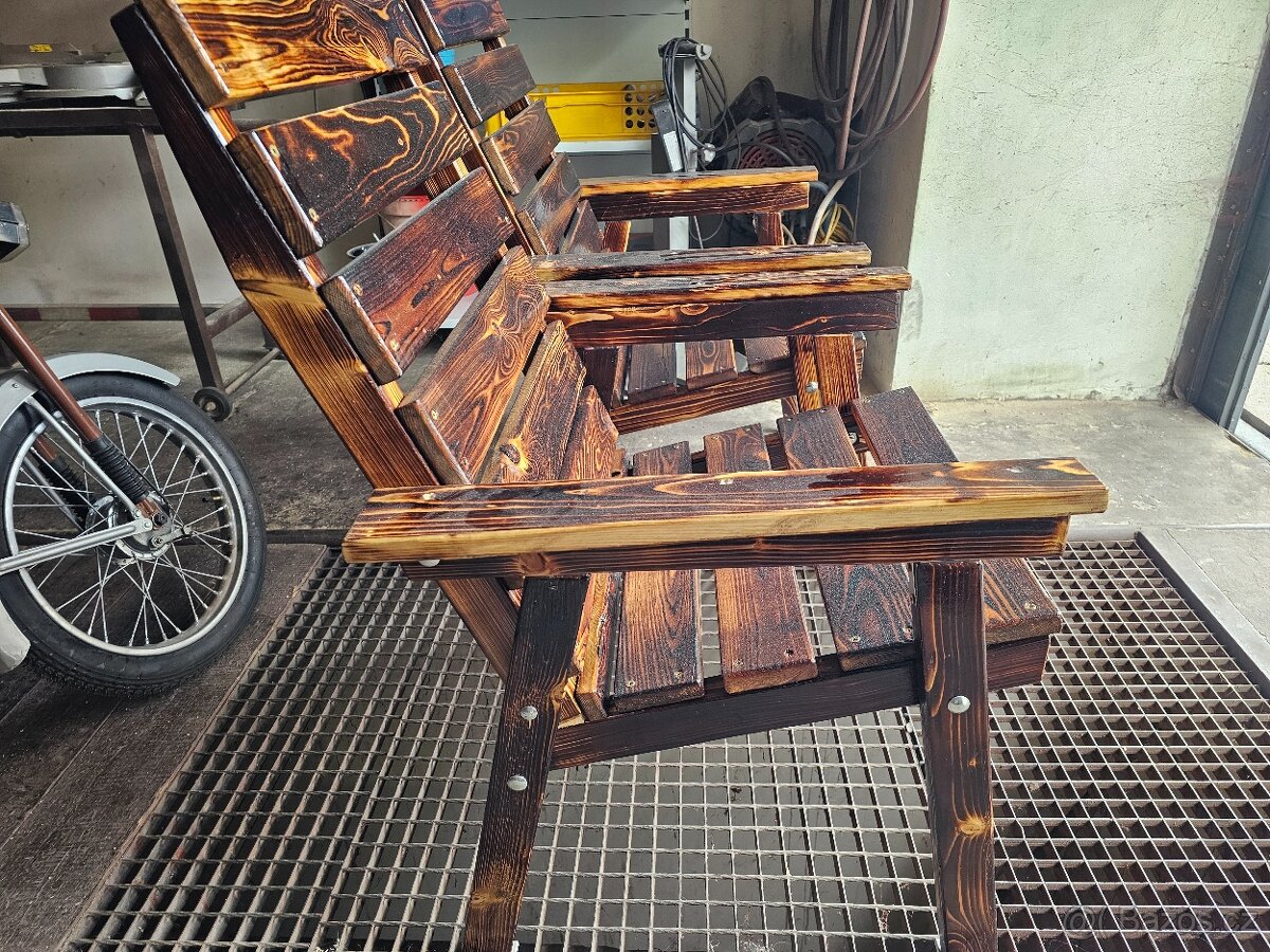 Nové opalované křesla - ruční výroba - 2