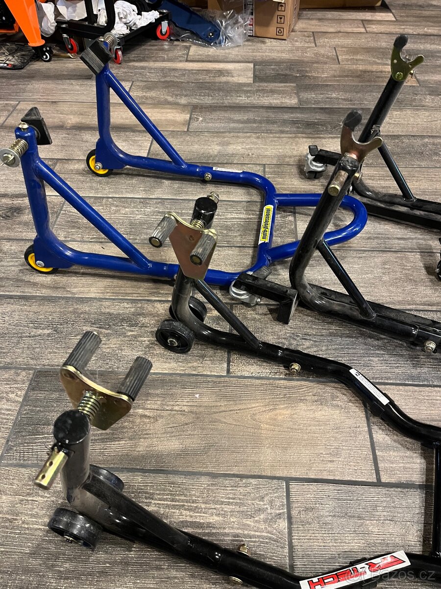 Moto stojan zvedák R-Tech přední i zadní - 2