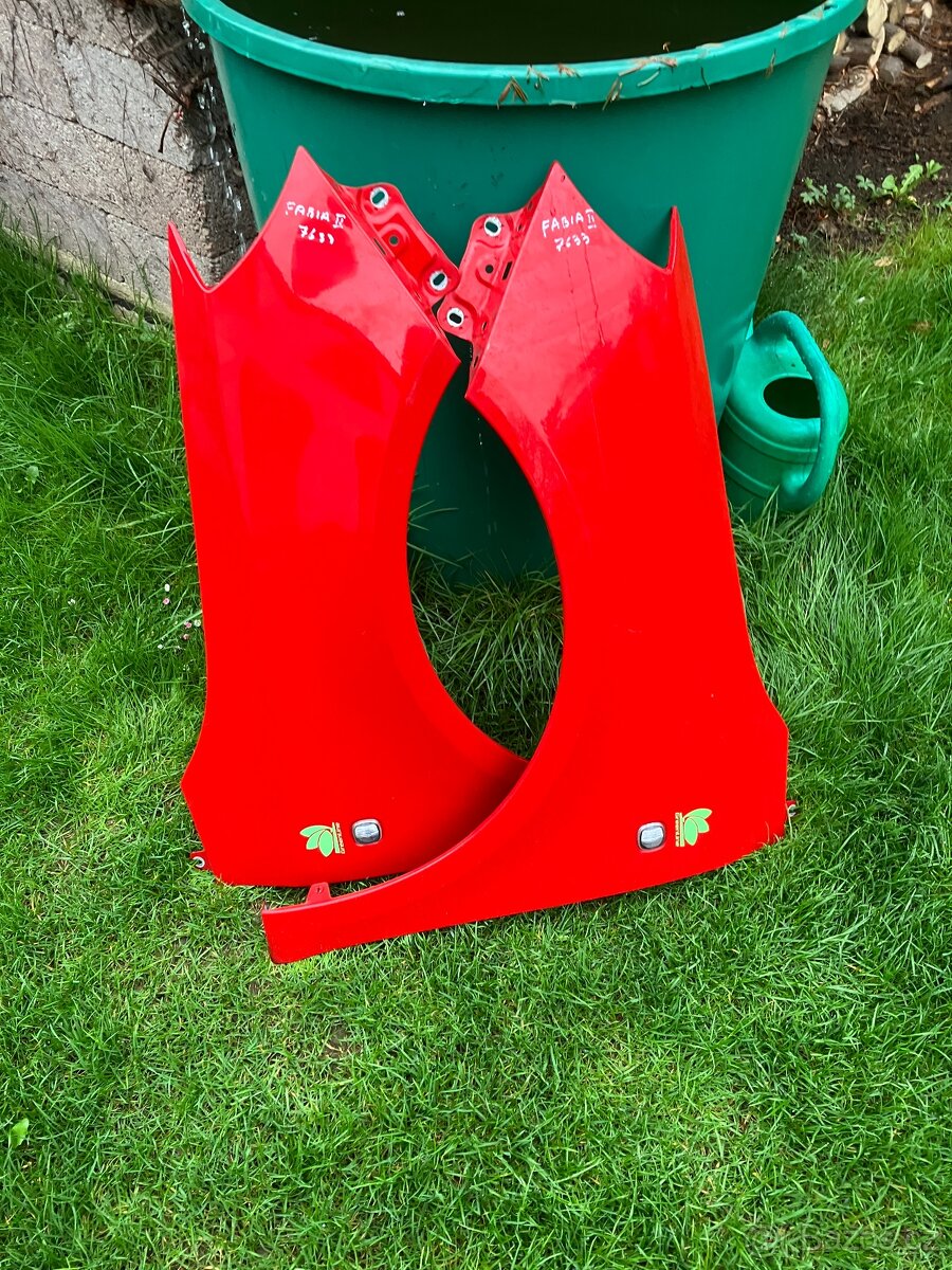 predni blatniky skoda roomster fabia 2 3 pravy levy - 2