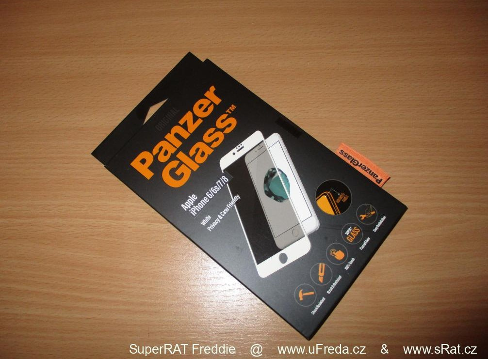 Tvrzené sklo PanzerGlass pro iPhone 6, 6S, 7 a 8 - 2