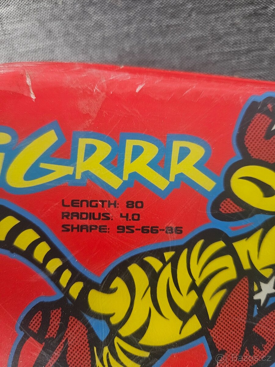 Dětské lyže 80cm + boty 19.5 - 2