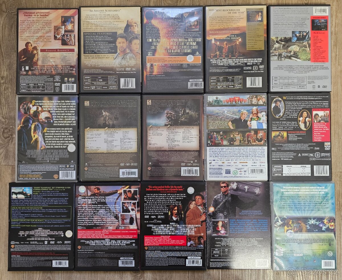 PRODÁM SADU 29 KS ORIGINÁLNÍCH DVD - 2