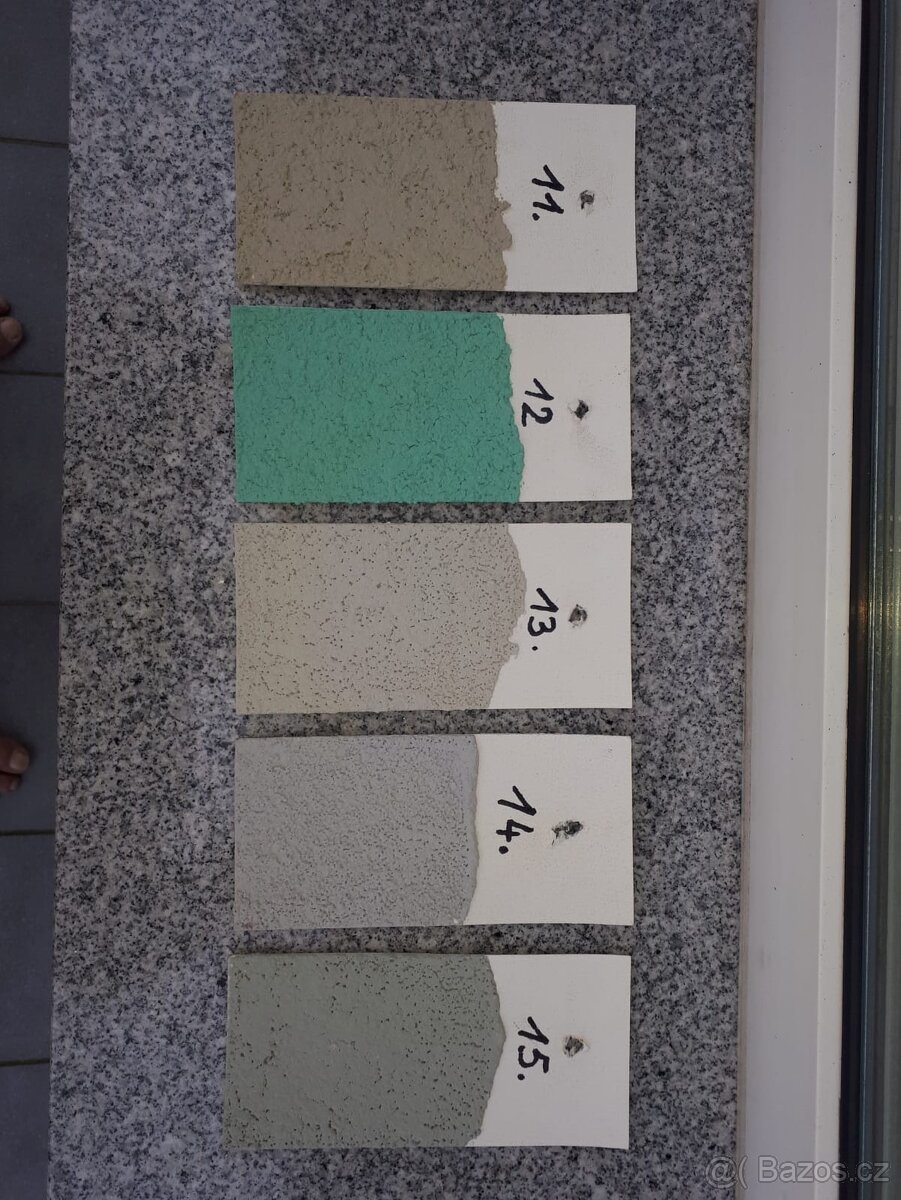 Silikonová omítka - 2