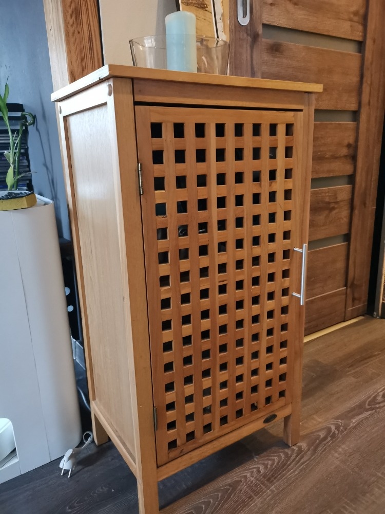 Bambusová dřevěná skříňka - 2