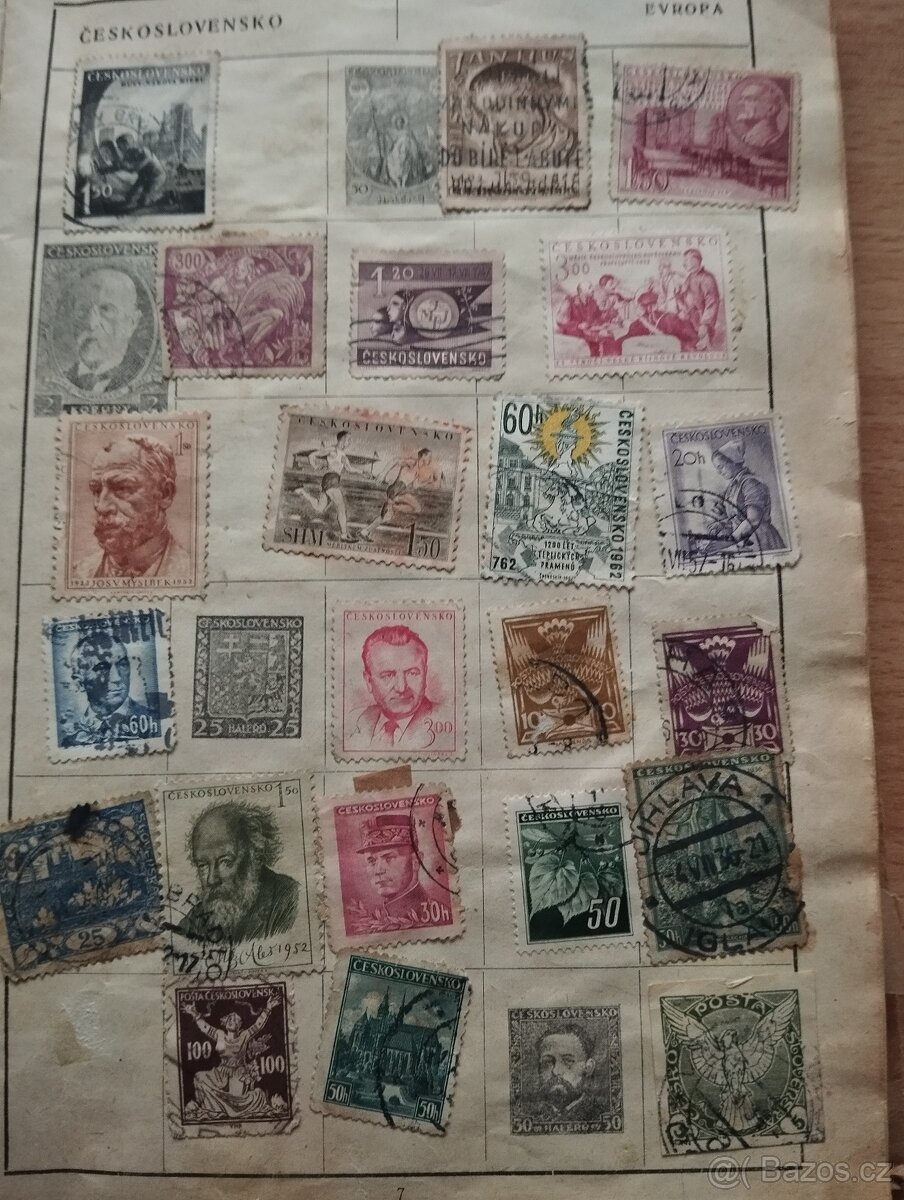 Poštovní známky - 2