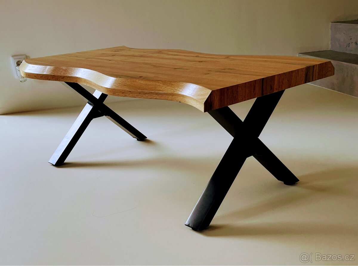 Nový Konferenční stolek 100 x 50 cm - 2