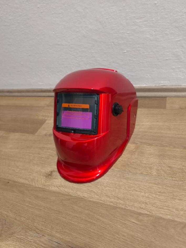 Svářecí kukla samostmívací červená - 2