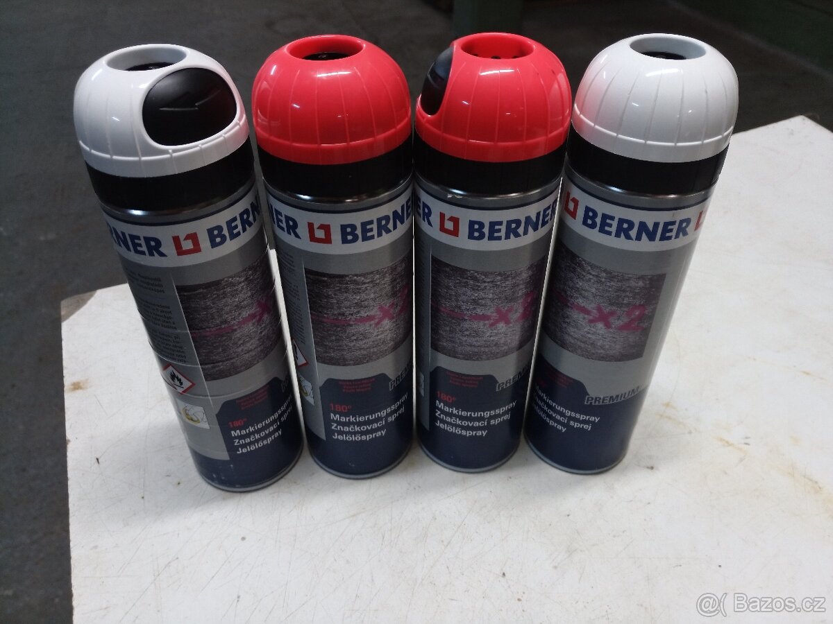 Značkovací, značící spreje BERNER - 2