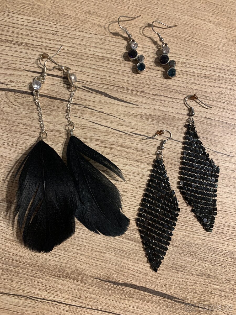 Náušnice - bižutérie - 2