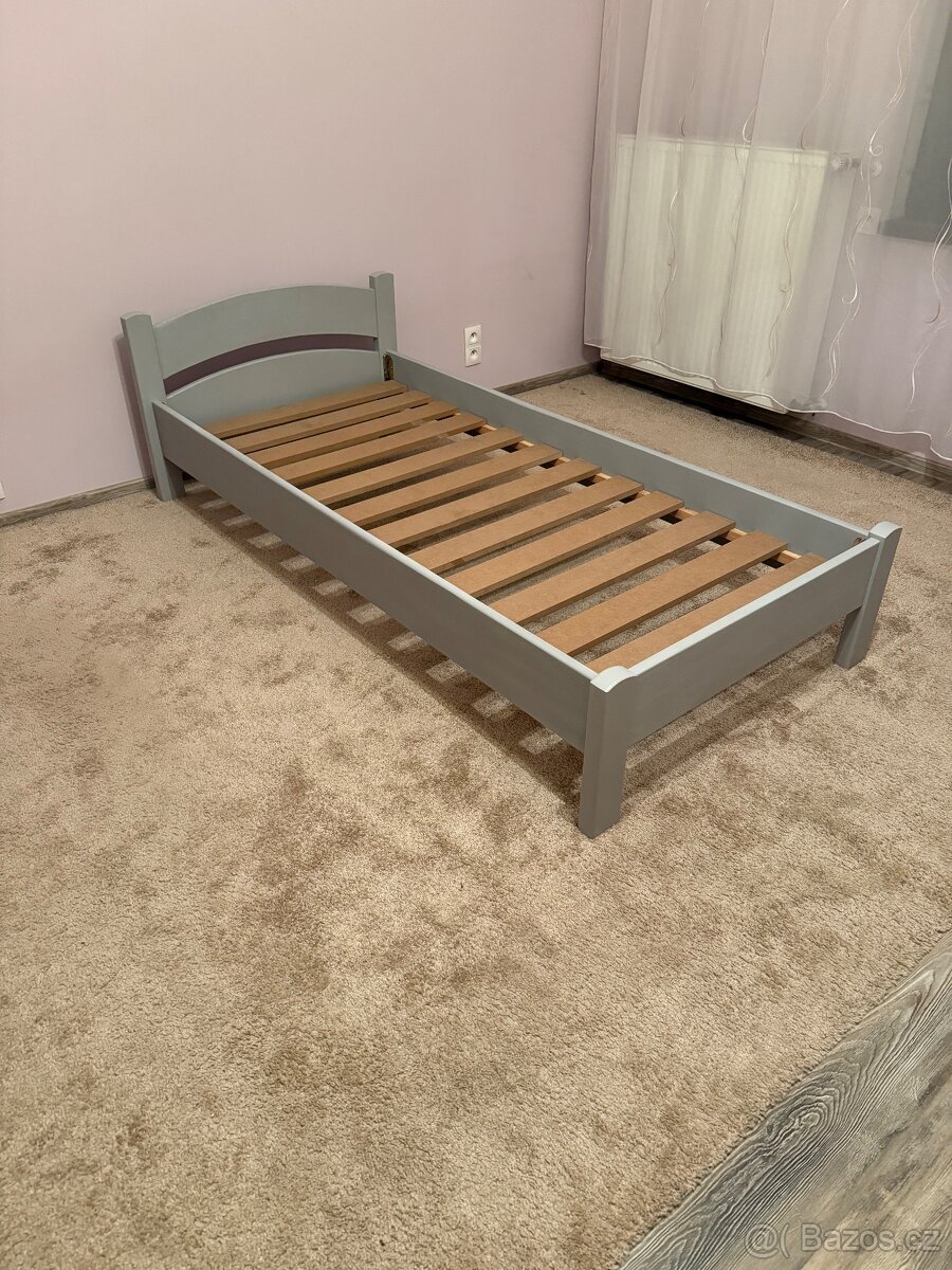 Dětská postel sedá kulaté čelo - 2
