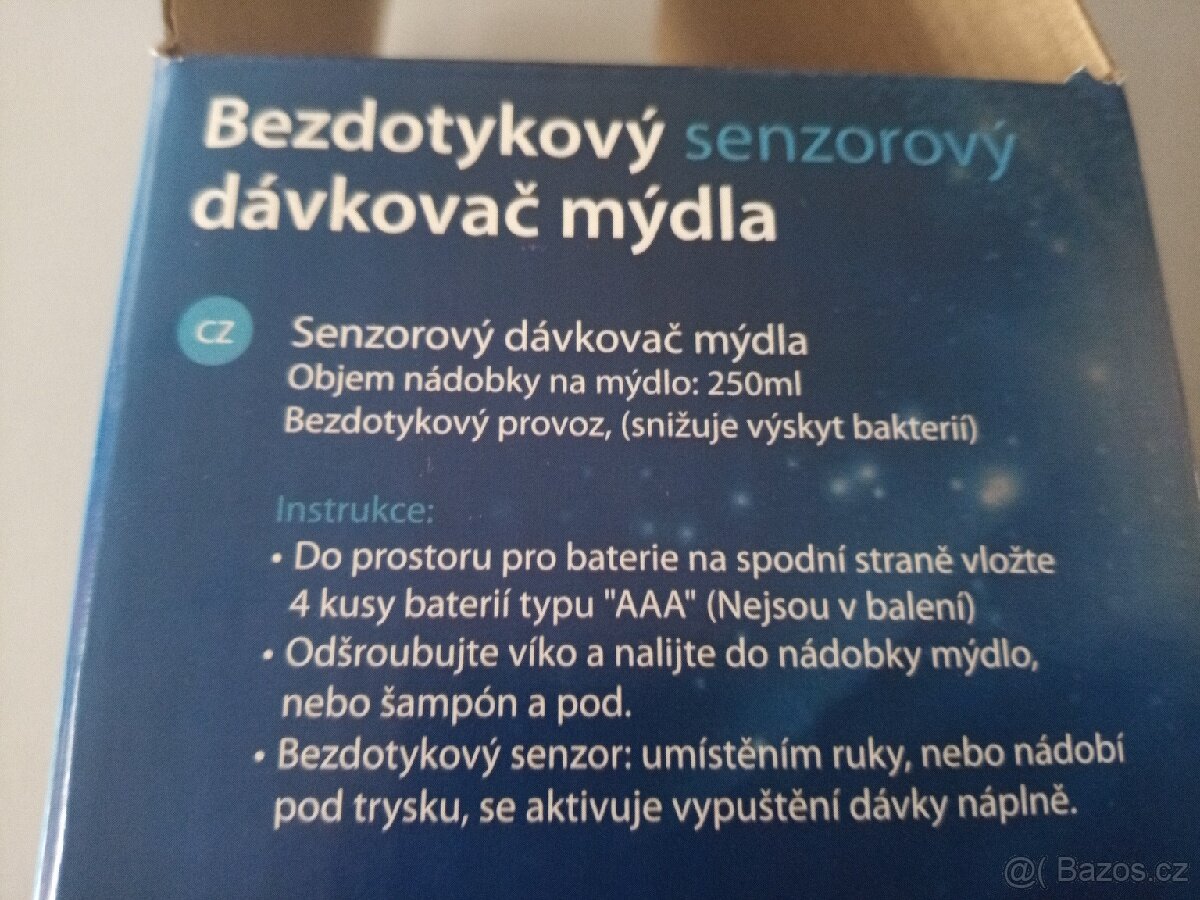 Bezdotykový dávkovač - 2