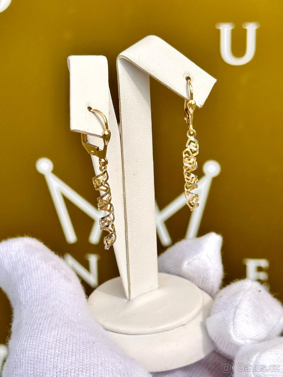 Zlaté náušnice 2,08g - 2