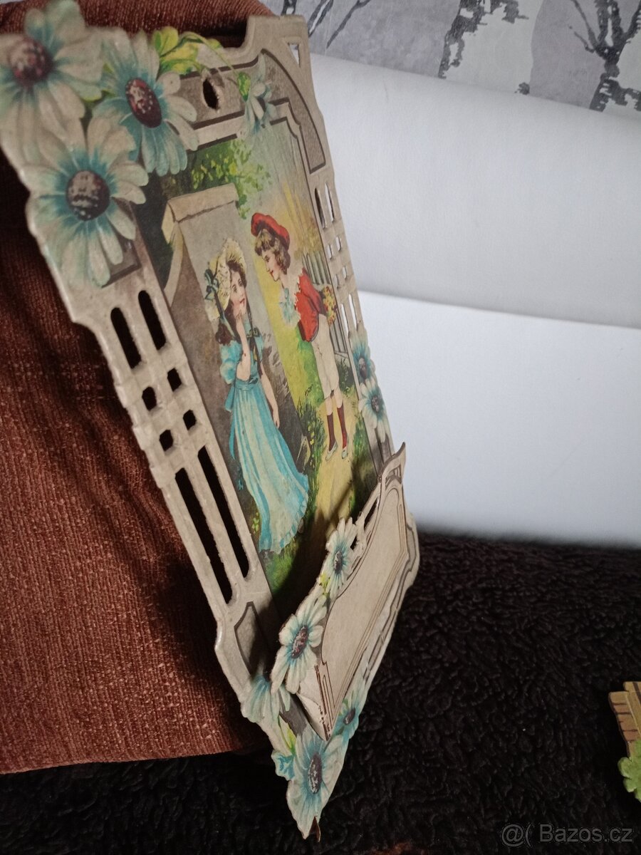 Starší papírová pohlednice - 2