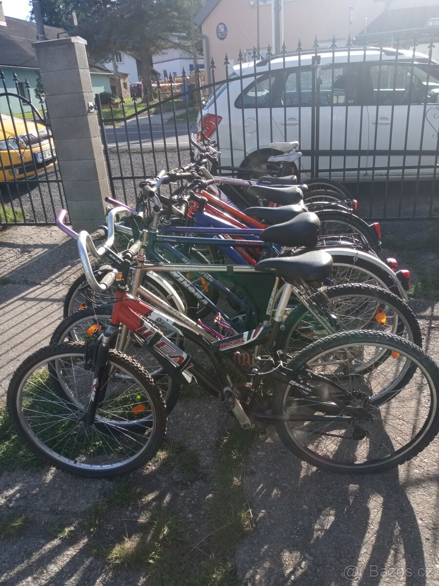 Prodám levně starší horská kola. - 2