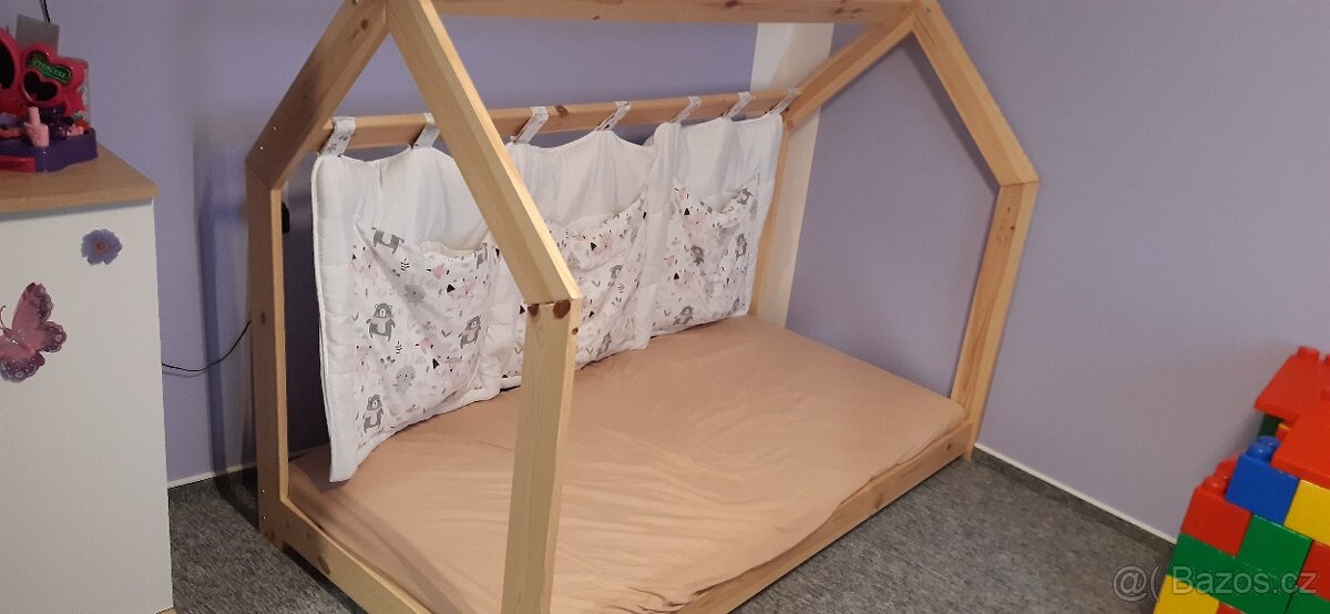 Dětská domecková postel - 2