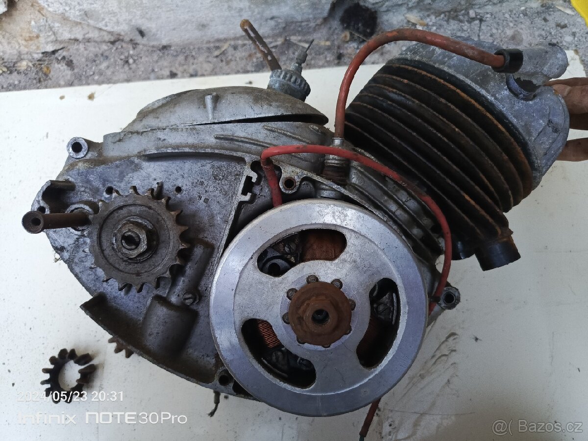 Motor čz 150 c t zapalování karburátor - 2