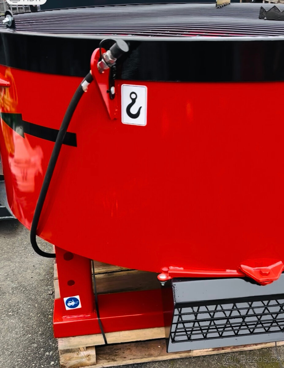 míchačku betonu výrobce Polsko 1200L hydraulicke - 2