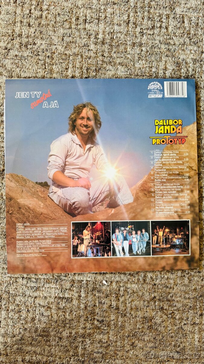 Prodám LP, Spálený, Janda - 2