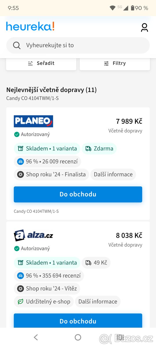 Pračka Candy CO 4104 TWM/1-S - 2