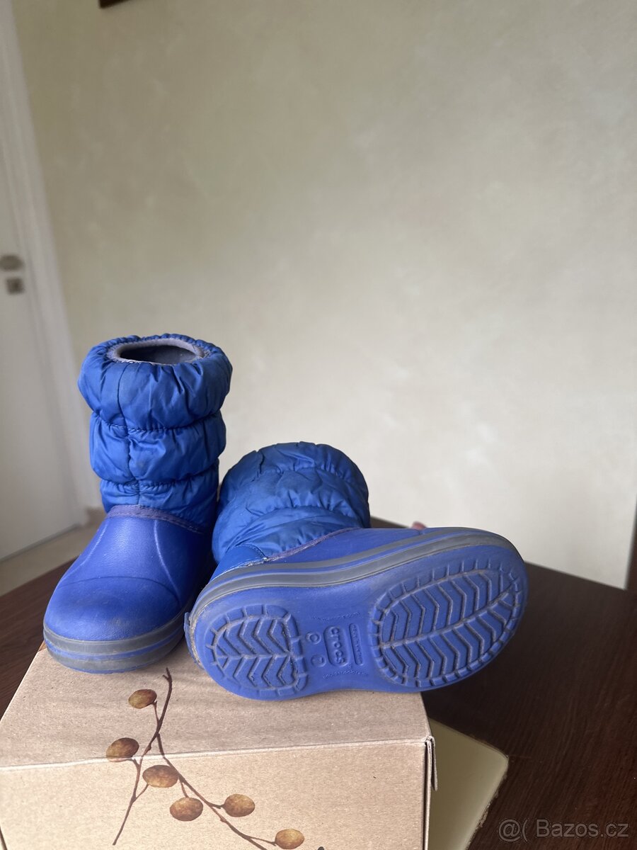 Prodám dětské gumačky crocs 23-24 - 2