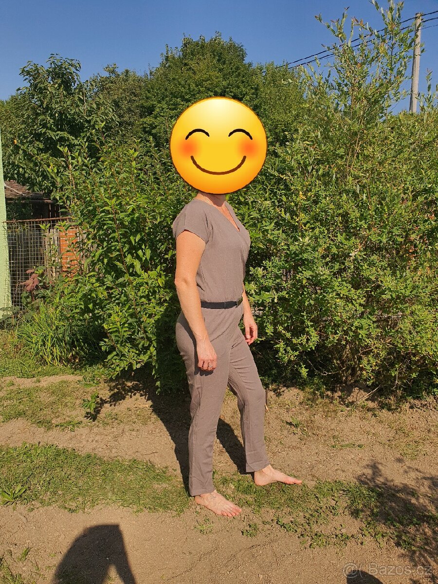 Dámský overal Figl 397- moka - 2