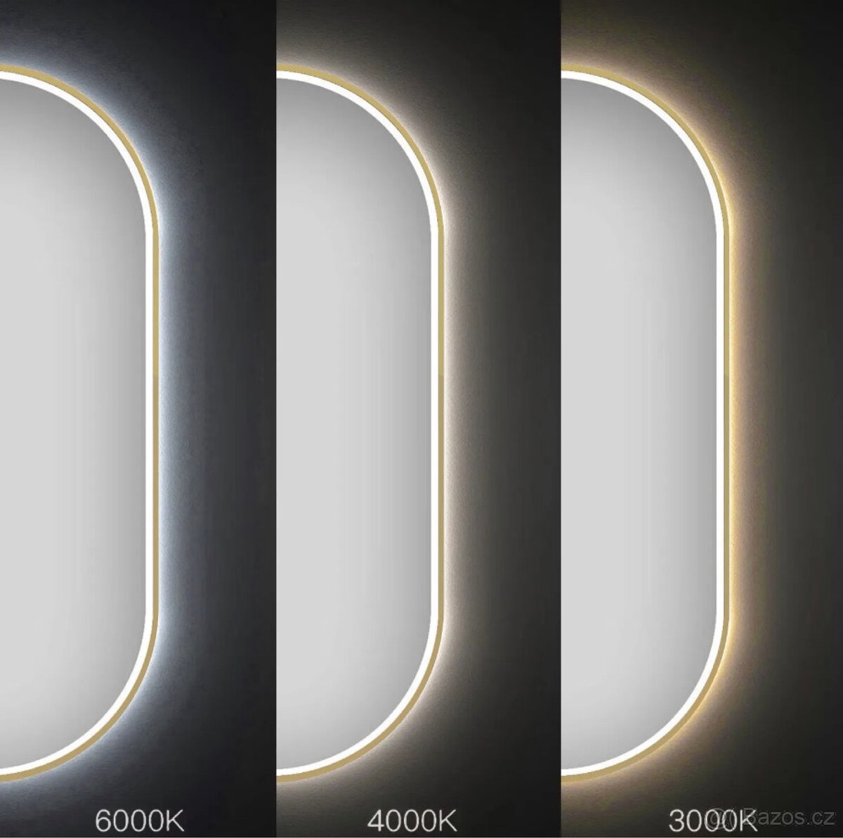 Luxusní led zrcadlo - 2