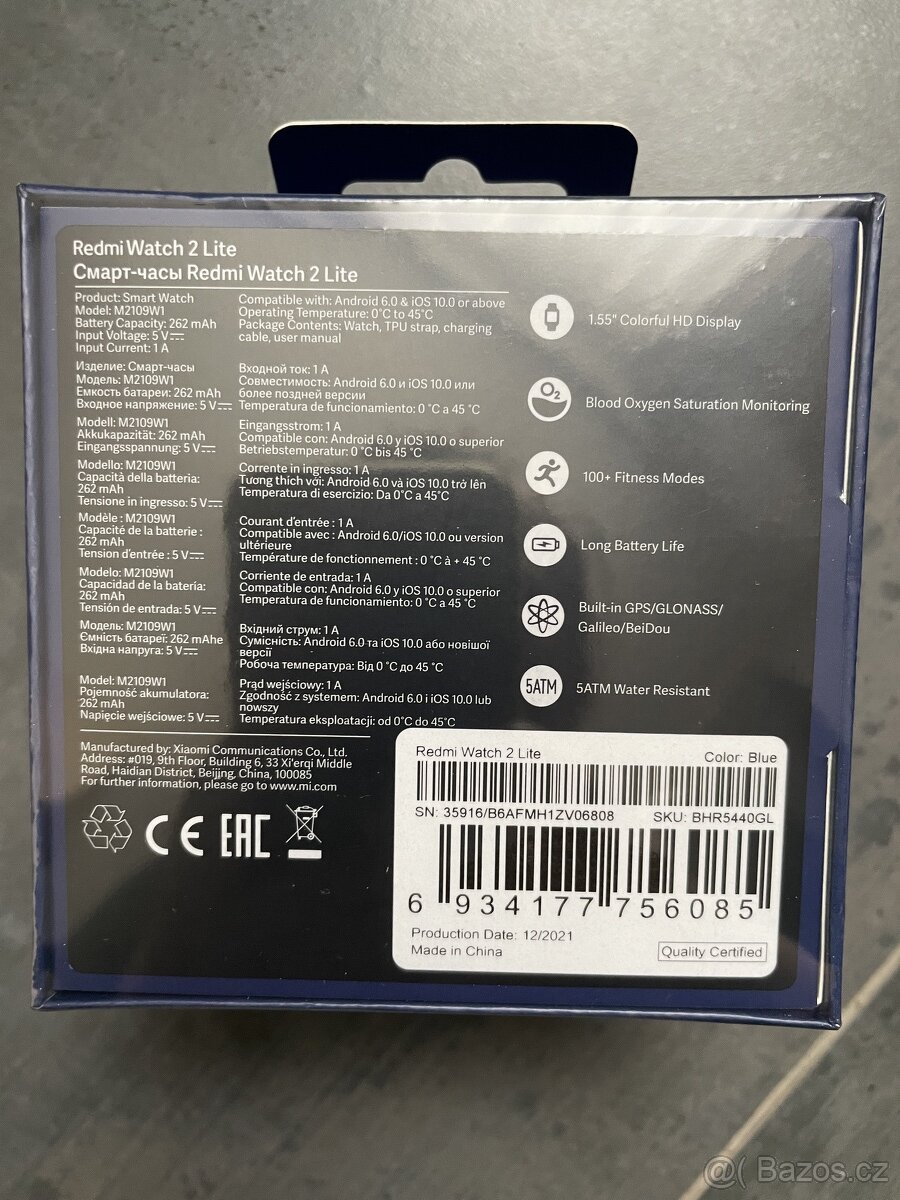 Redmi Watch 2 Lite - nové, nerozbalené - 2